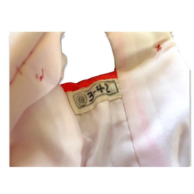 USED (Girls) 753 Hifu Kimono set 3yrs #K003 (FREE SHIPPING) - shimazakura