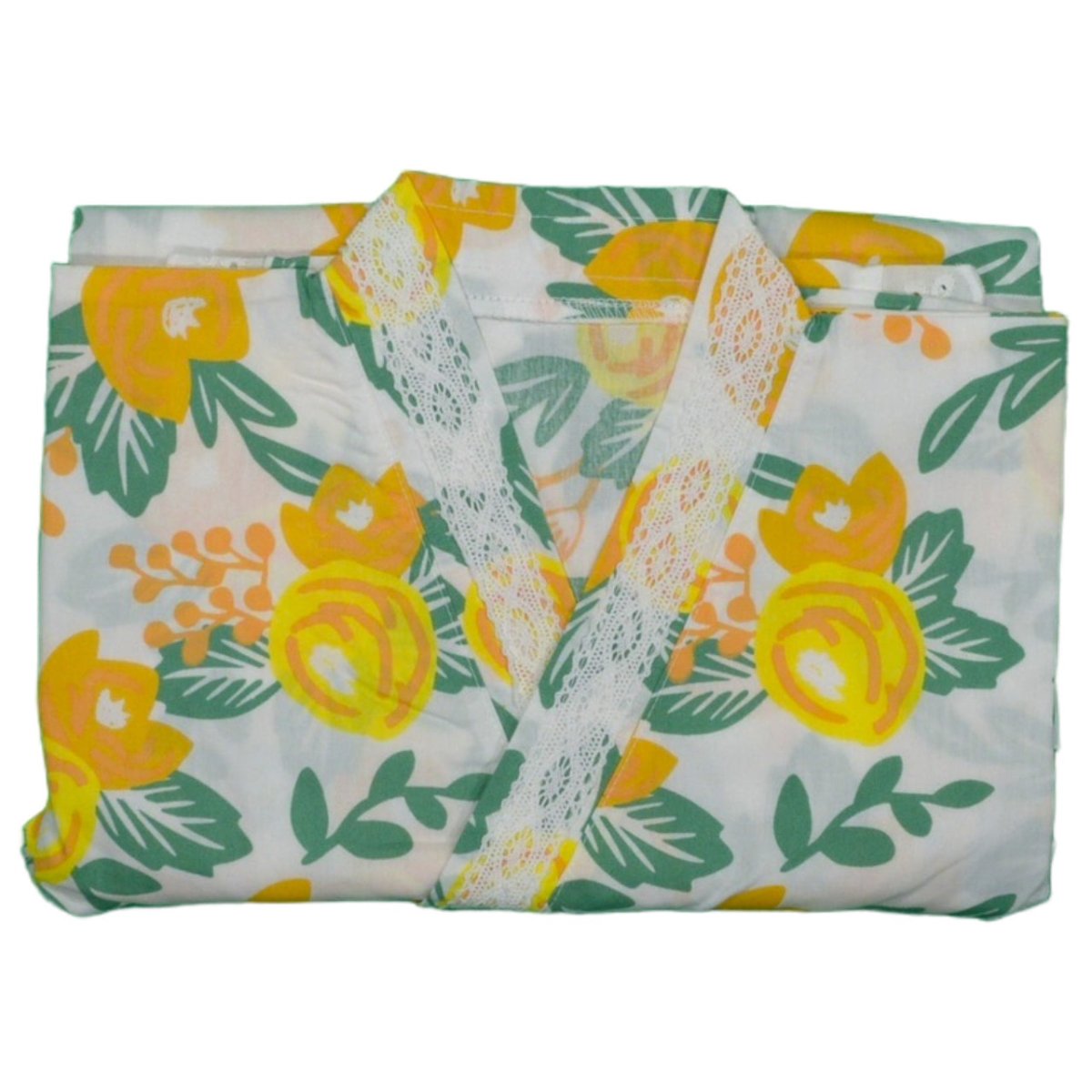 Girl's Yellow Flower Yukata Dress for Sale - Shimazakura