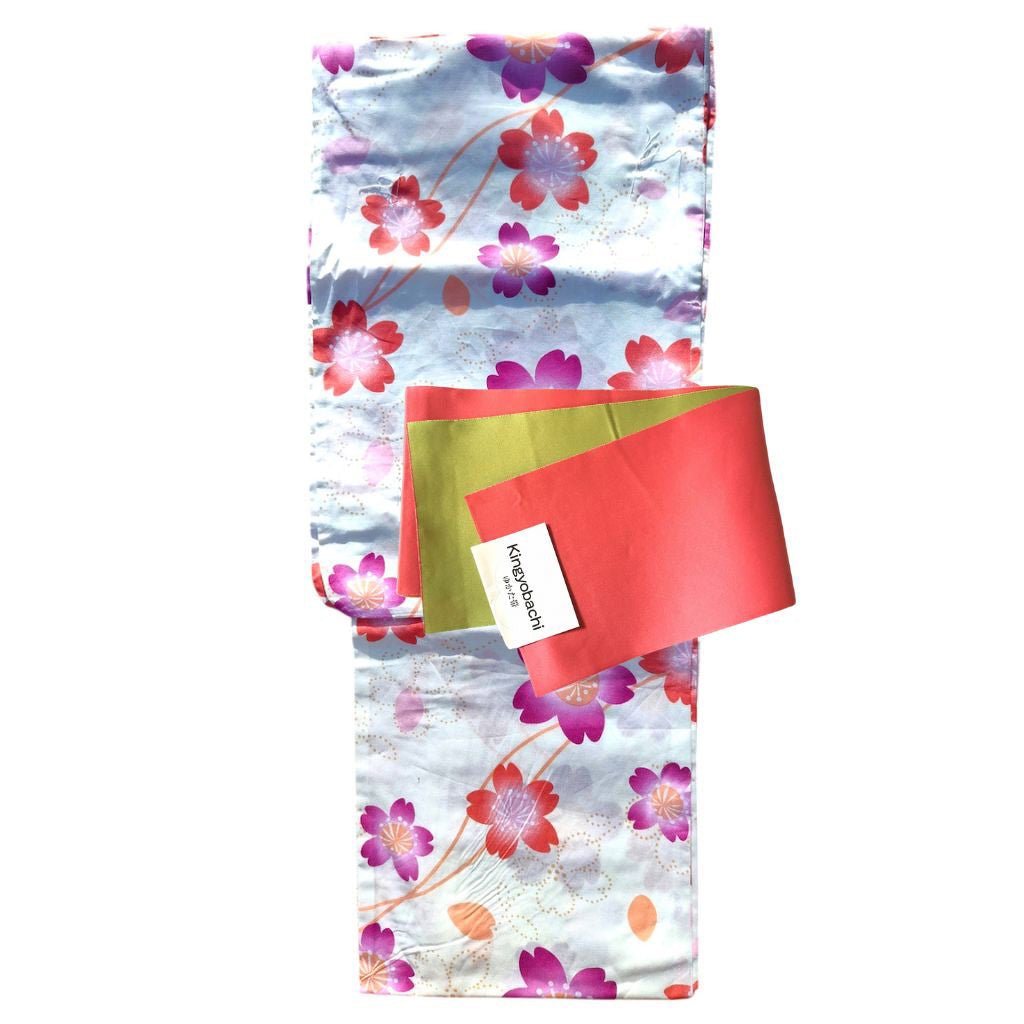Women's Cotton Pink Cherry Blossom Yukata (YUKATA ONLY) - shimazakura