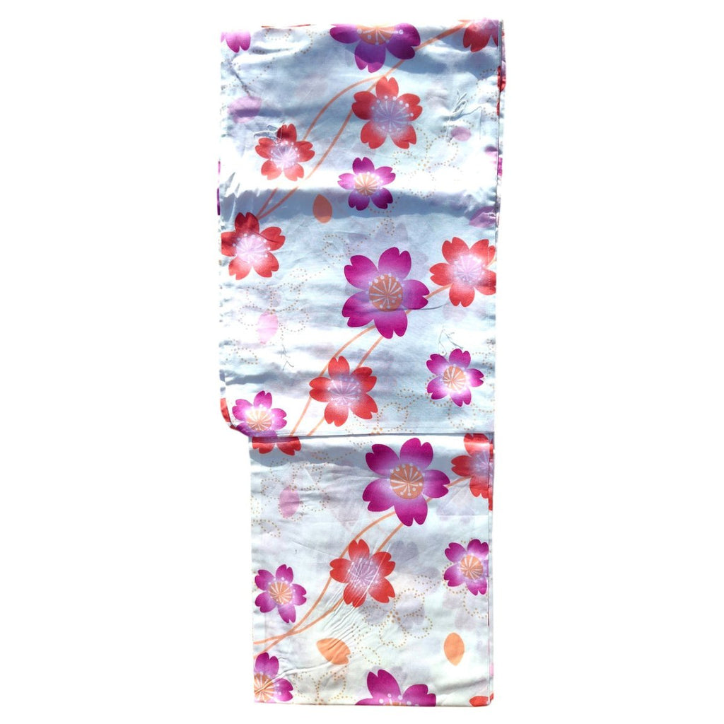 Women's Cotton Pink Cherry Blossom Yukata (YUKATA ONLY) - shimazakura