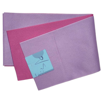 Women's Smoky Lilac and Mulberry Pink Reversible Yukata Obi - shimazakura