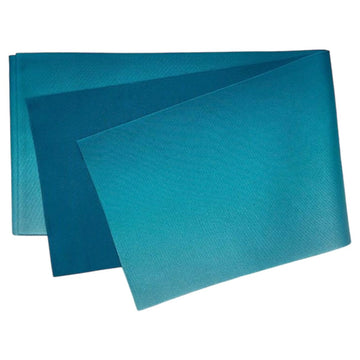 Women's Teal Green Gradation Reversible Yukata Obi - shimazakura