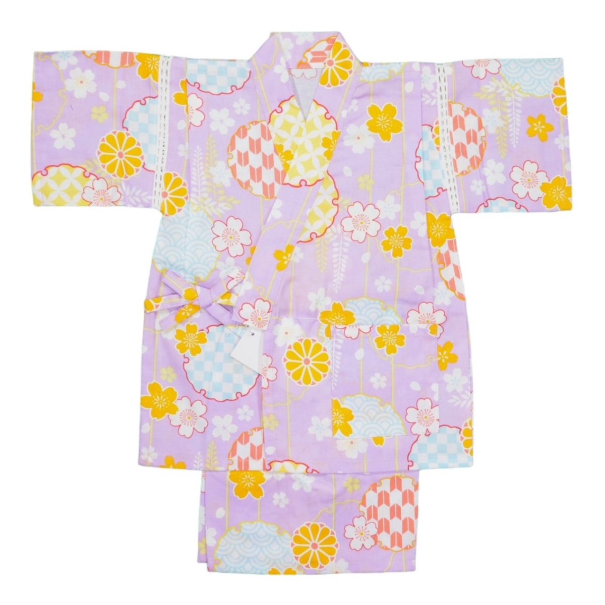 ☆シュシュさま専用☆kimono姫　1〜16 セット売り girls-yellow-flower-yukata-