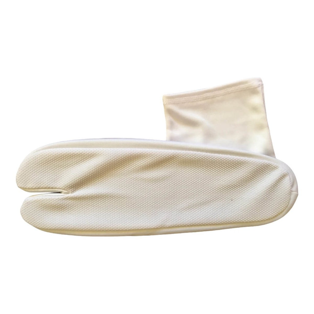 Men's and Women's Stretchy White Tabi Socks <29-30cm> - shimazakura
