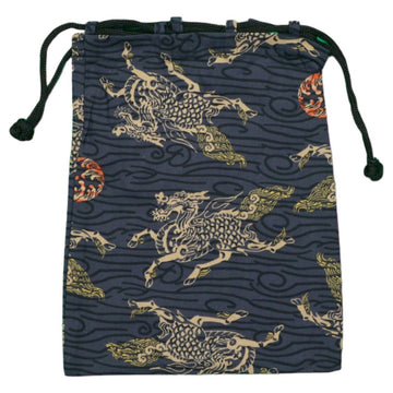 Men's Cotton Stylish Kirin Kimono Bag - shimazakura