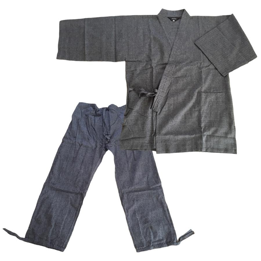 Samoue Men's Japanese Samue set for Sale - Shimazakura Kimono Shop – shimazakura