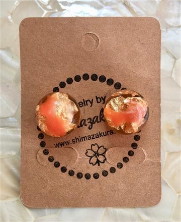 OER-106 Goldfish Aquarium Earrings - shimazakura
