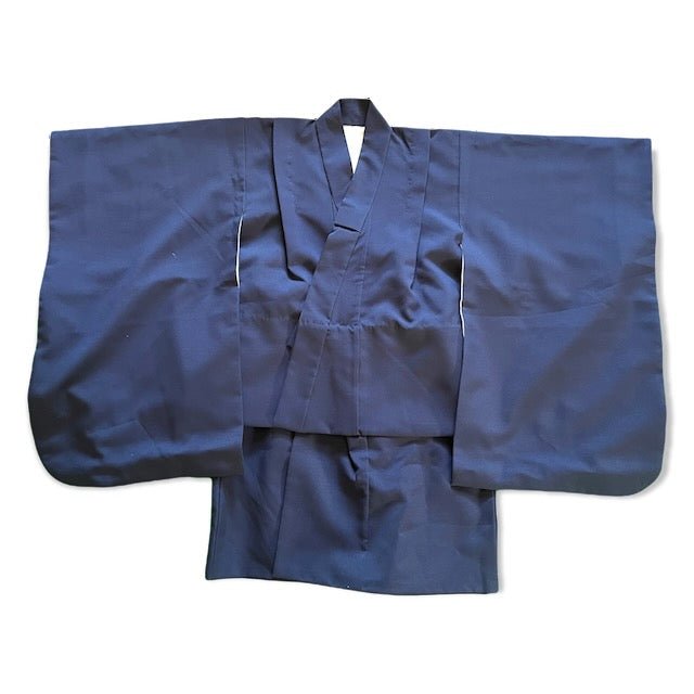 USED (Boys) 753 Hakama Kimono set 5yrs #K001 (FREE SHIPPING) - shimazakura