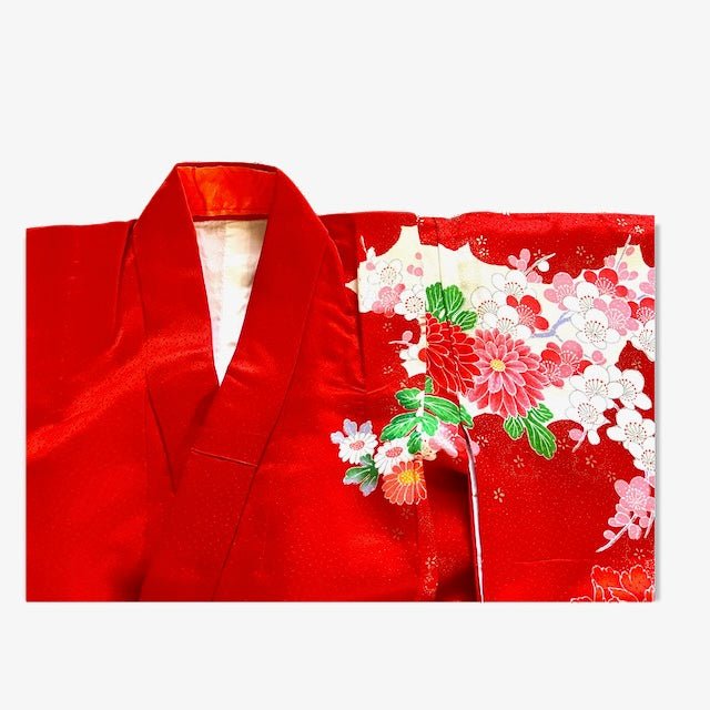 USED (Girls) 753 Kimono set 3yrs #G007 (FREE SHIPPING) - shimazakura