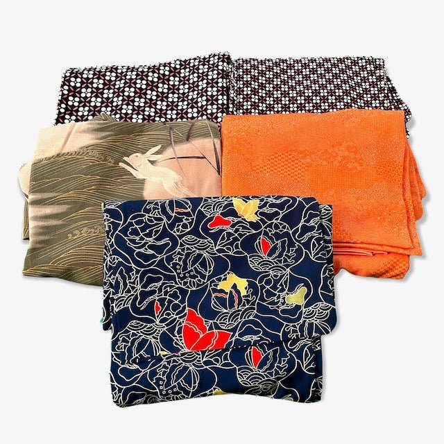 USED (Women) Kimono BULK set #37 (FREE SHIPPING) - shimazakura