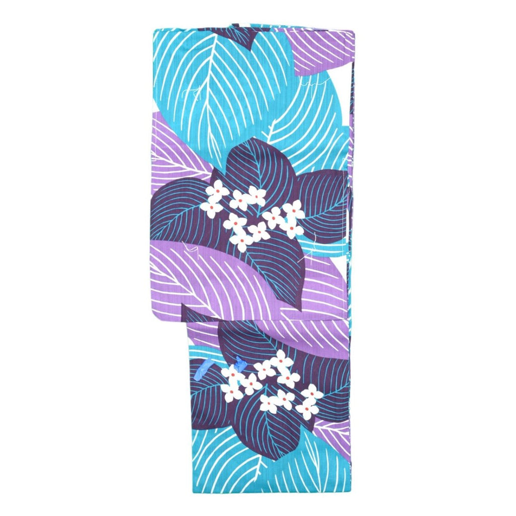 Women's Modern Tea of Heaven Linen Mix Yukata - FULL SET (SMALL) - shimazakura