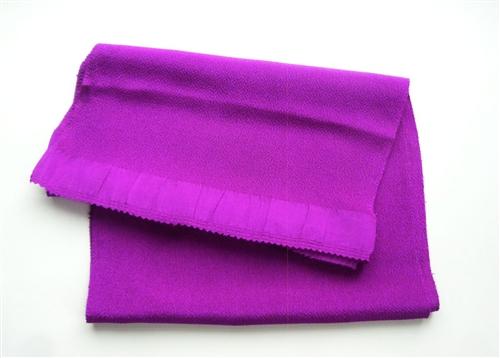 Women's Silk Chirimen Purple Obiage - shimazakura